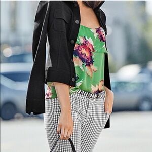 • Cabi • 3264 Bloom Cami Tank Top Green Medium